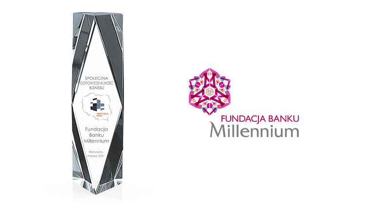 Educational activities of Bank Millennium Foundation awarded again