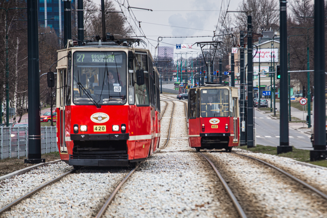 Renovation of the tracks in Będzin and Sosnowiec is about to end