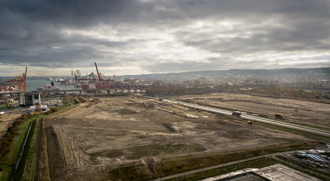Storage yards in Port of Gdynia (2020-2022)