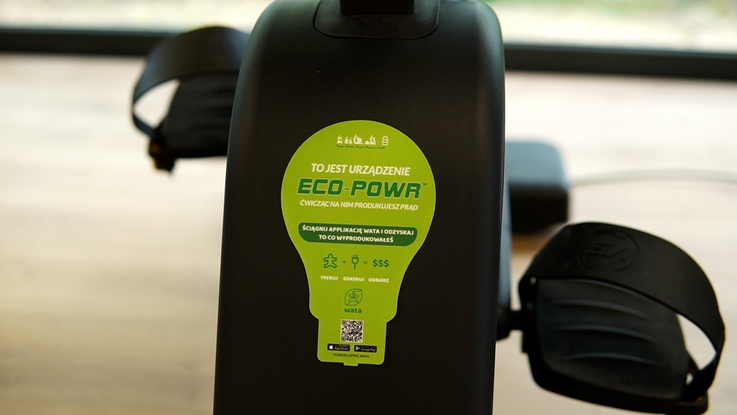 ECO-POWR™ – pomysł na siłownię zasilaną energią ludzkich mięśni