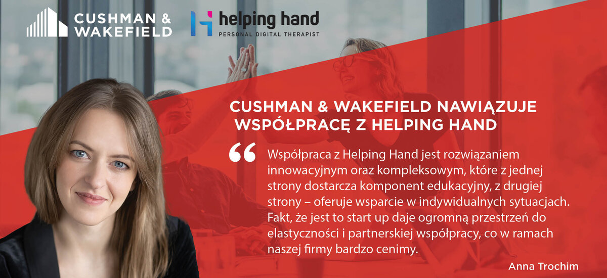 Cushman & Wakefield nawiązuje współpracę z Helping Hand