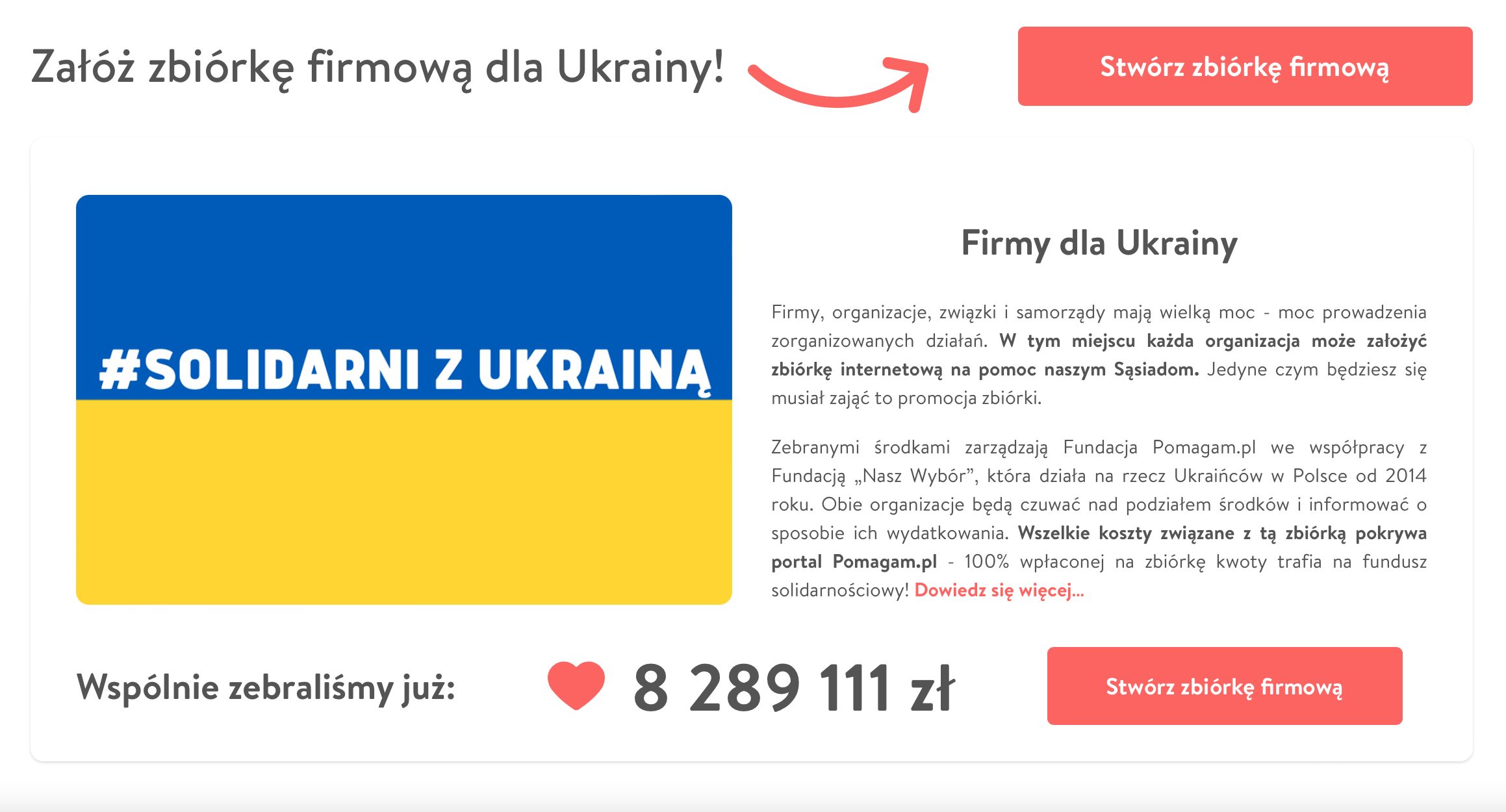 Branża IT dołącza do zbiórki Solidarni z Ukrainą: Just Join IT wpłaciło 30 tysięcy złotych!