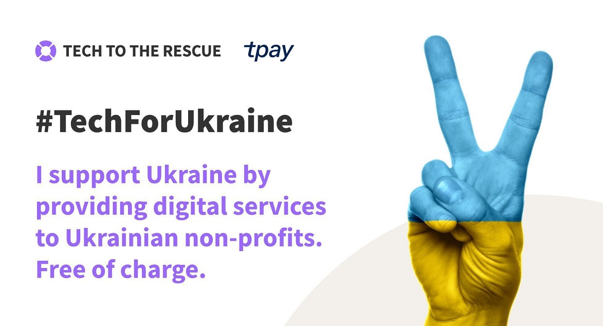 Tpay z pomocą Ukrainie