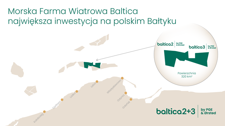Ørsted i PGE wybrały wykonawcę projektu budowlanego Morskiej Farmy Wiatrowej Baltica