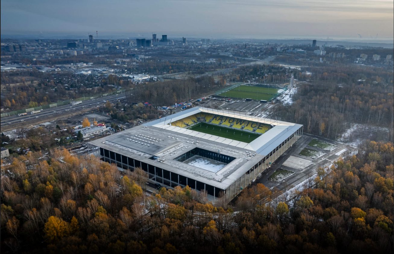 Na stadionie w Katowicach trwają prace odbiorowe