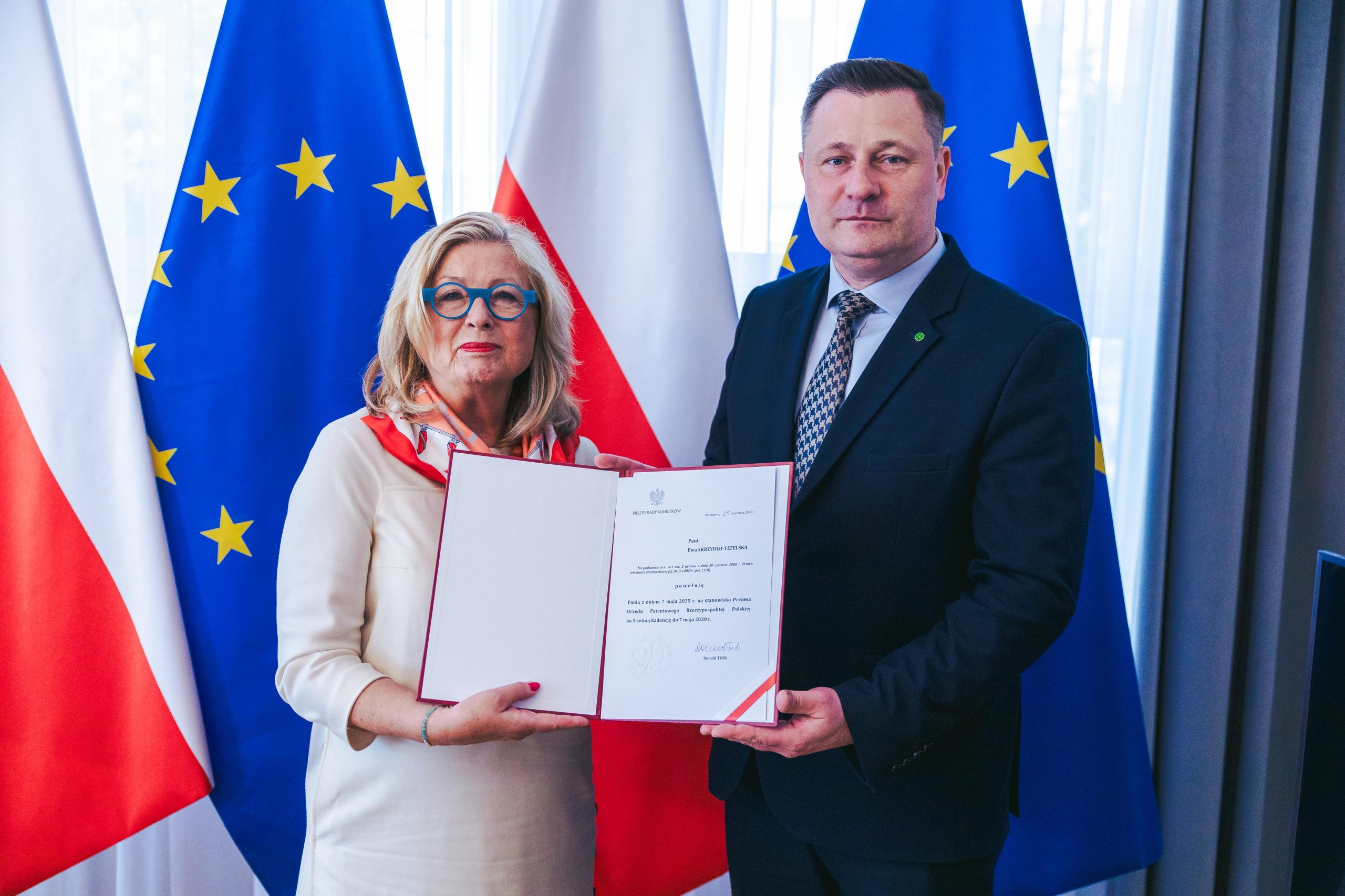 Nowa Prezes Urzędu Patentowego RP