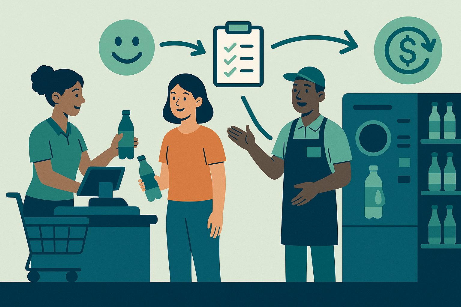 Kaucja po ludzku: jak zaprojektować sprzedaż napojów i zwroty tak, by działało to od pierwszego dnia