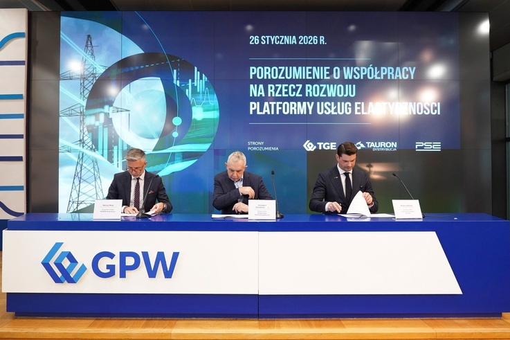 TGE, TAURON Dystrybucja oraz PSE uruchomią platformę usług elastyczności