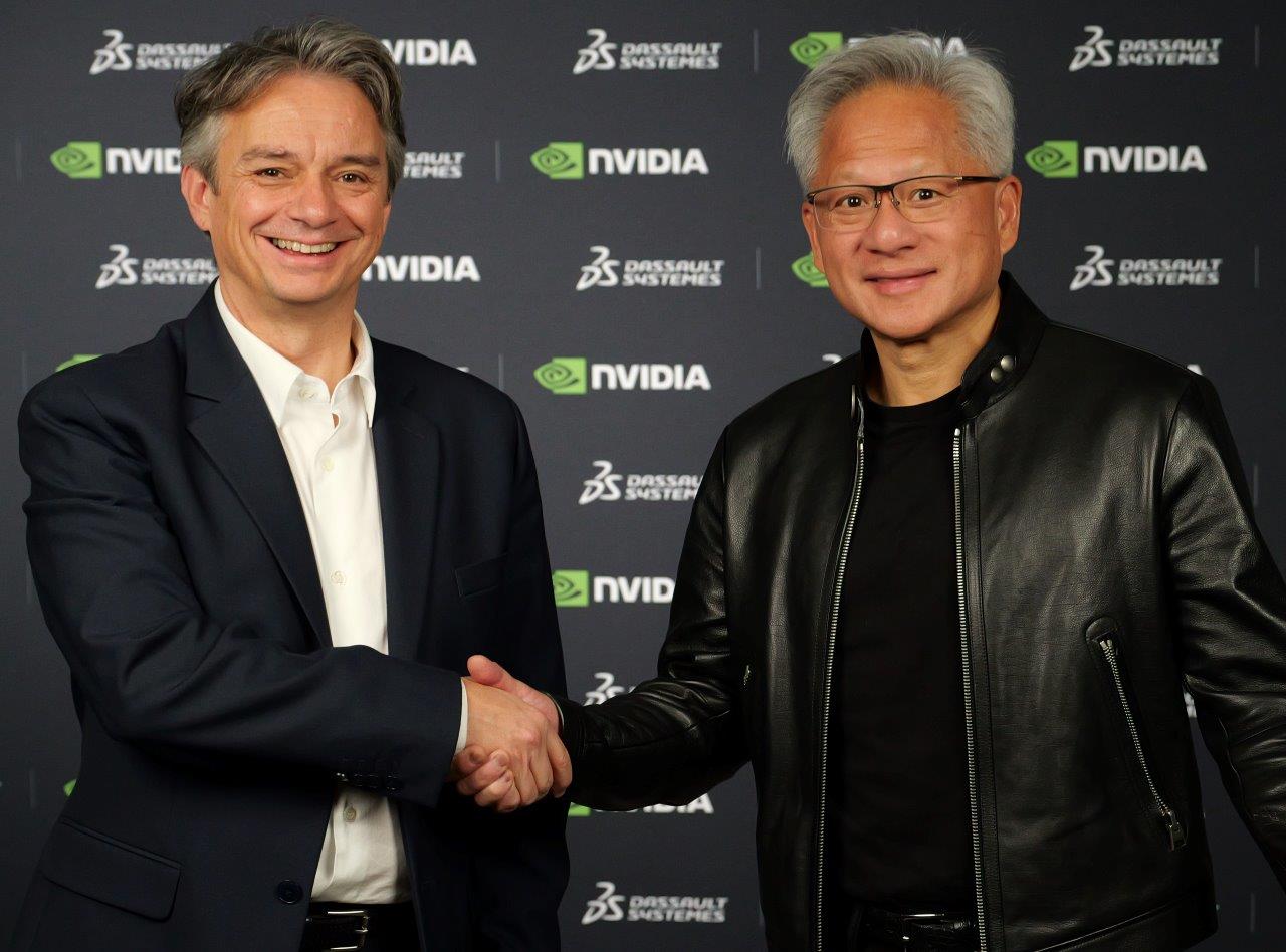 Dassault Systèmes i NVIDIA nawiązują partnerstwo w celu stworzenia przemysłowej platformy AI