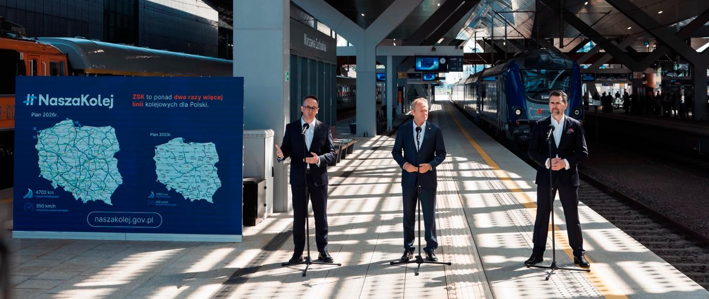 Najnowocześniejsza kolej w Europie – #NaszaKolej