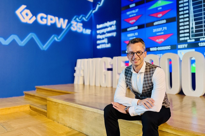 Maciej Krzysztoszek rzecznikiem prasowym warszawskiej Giełdy Maciej Krzysztoszek rzecznikiem prasowym warszawskiej Giełdy