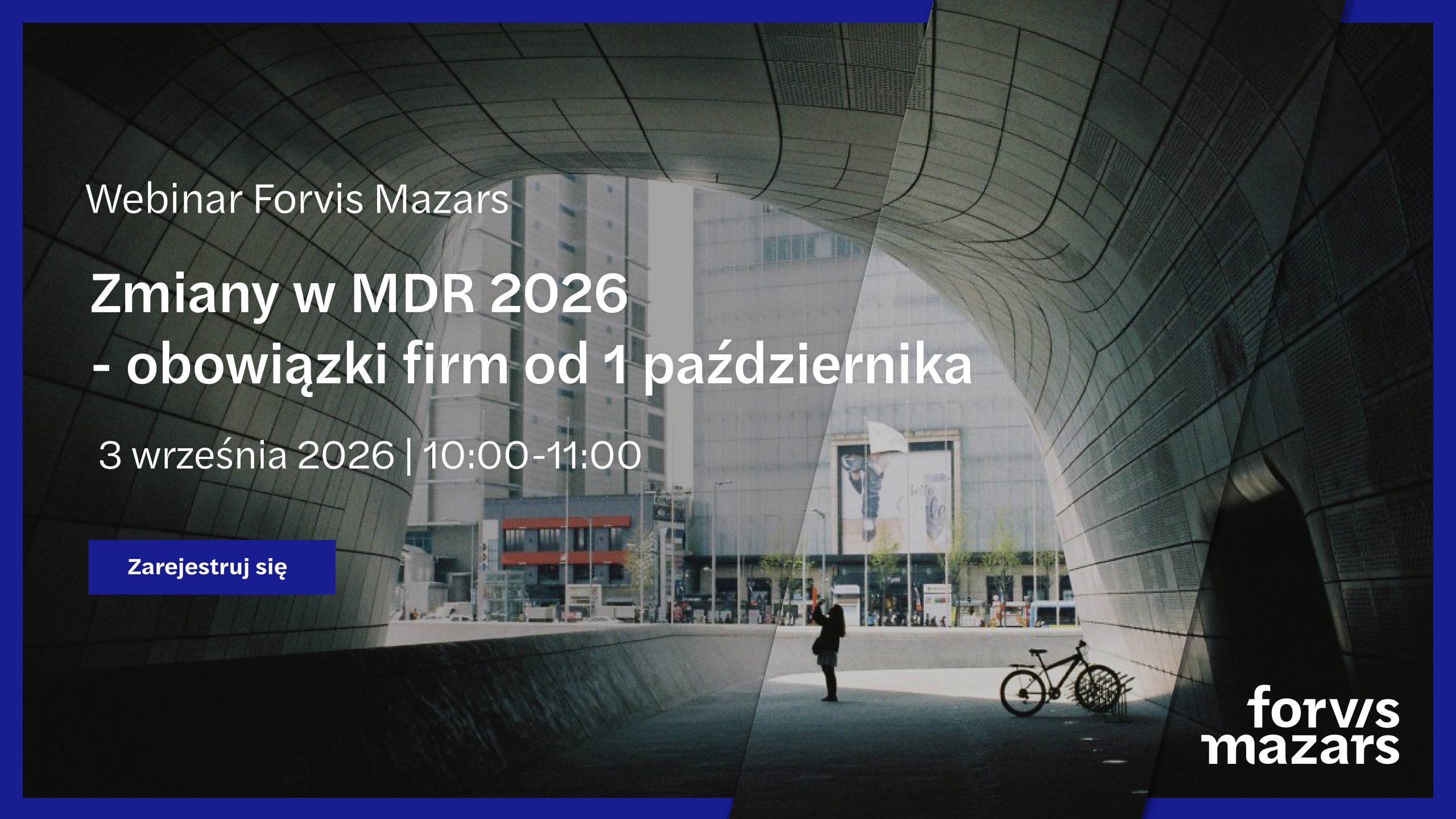 Zmiany w MDR 2026 – nowe obowiązki firm od 1 października. Bezpłatny webinar Zmiany w MDR 2026 – nowe obowiązki firm od 1 października. Bezpłatny webinar
