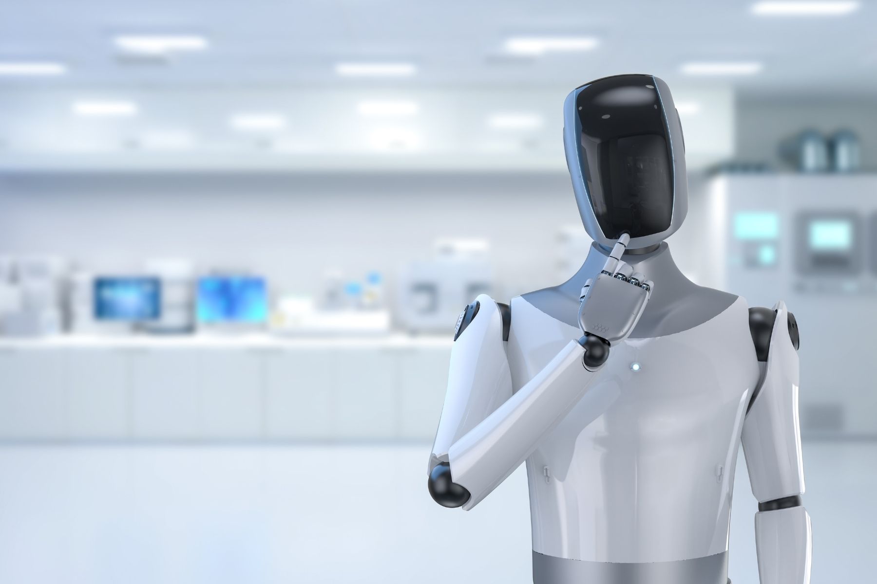 Roboty humanoidalne w sklepach
