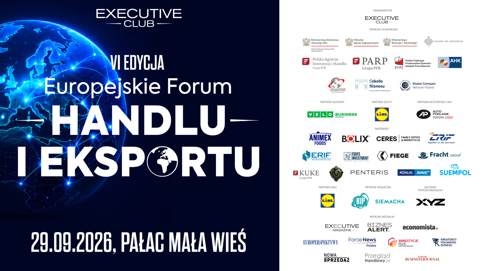 Europejskie Forum Handlu i Eksportu 2026: strategie eksportowe, logistyka i bezpieczeństwo