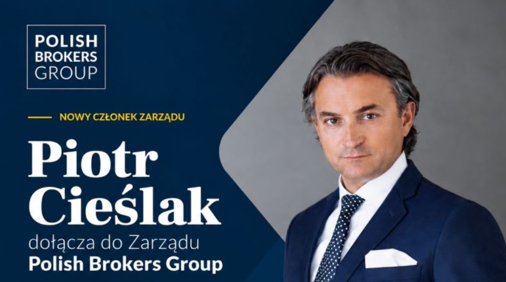 Piotr Cieślak dołącza do Polish Brokers Group